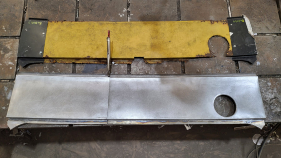 So its called a Deck panel for a TR7, the progress so far...