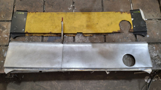 So its called a Deck panel for a TR7, the progress so far...