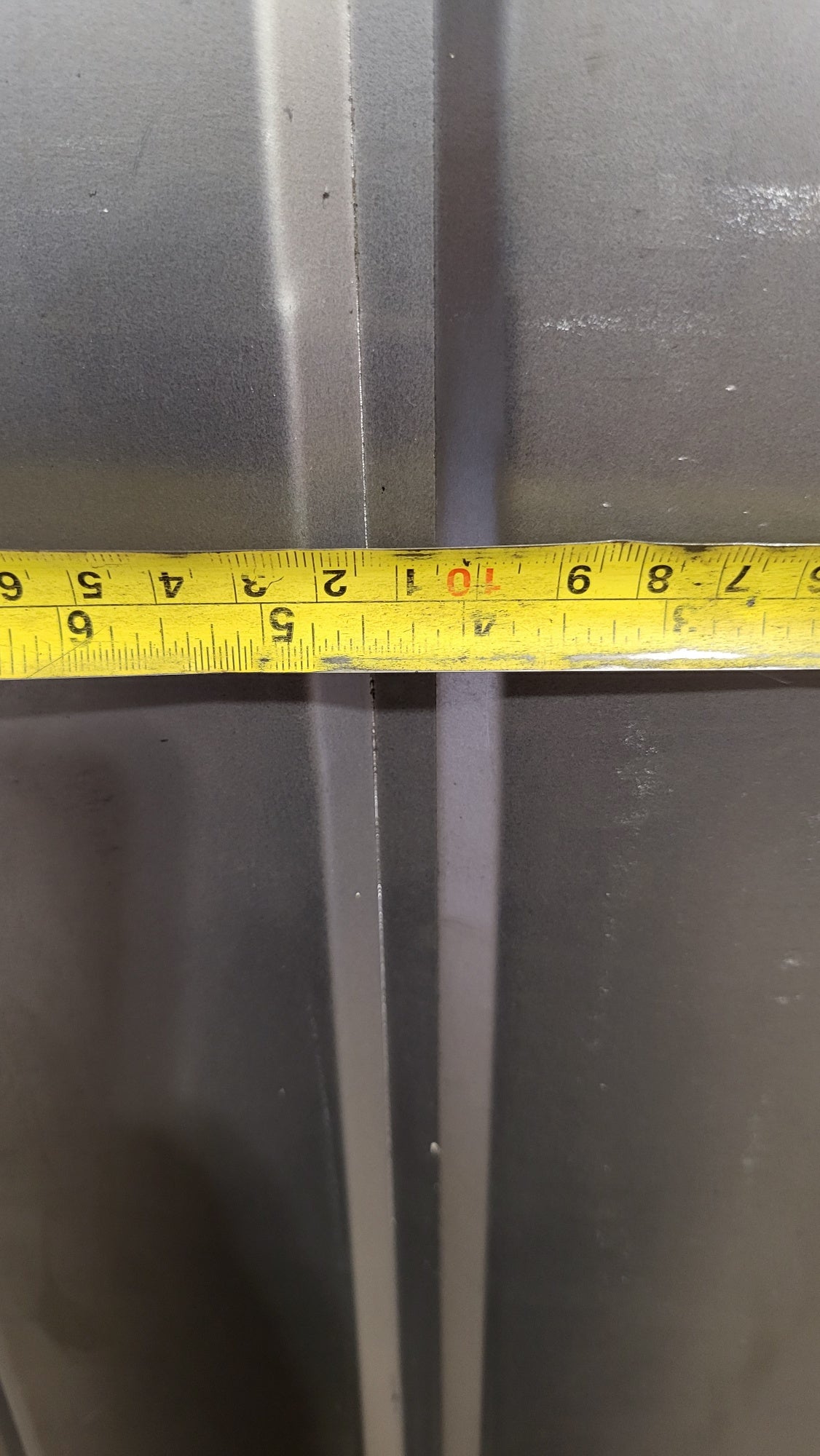 139cm rib length- 5 Rib, 1mm steel panel, Floor pan half, classic car restoration